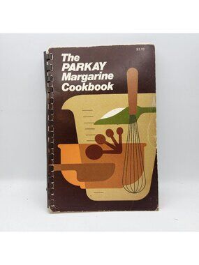 Parkay Margarine Cookbook By Kraft Kitchens Spiral Bound 1980 Recipes